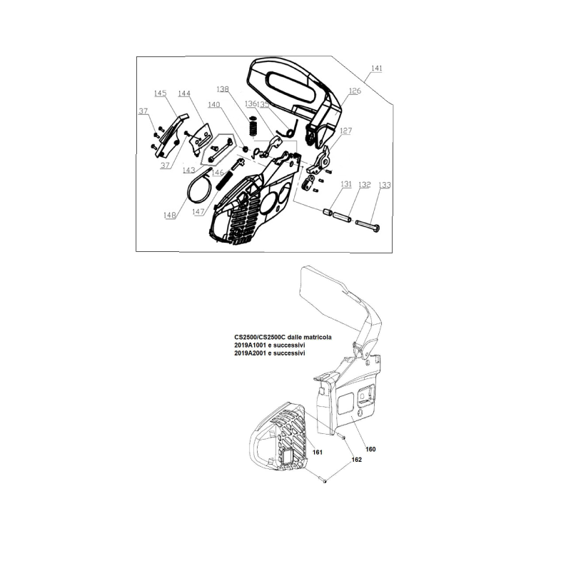 Schalldämpferabdeckung AGR2511836 ORIGINAL MGF