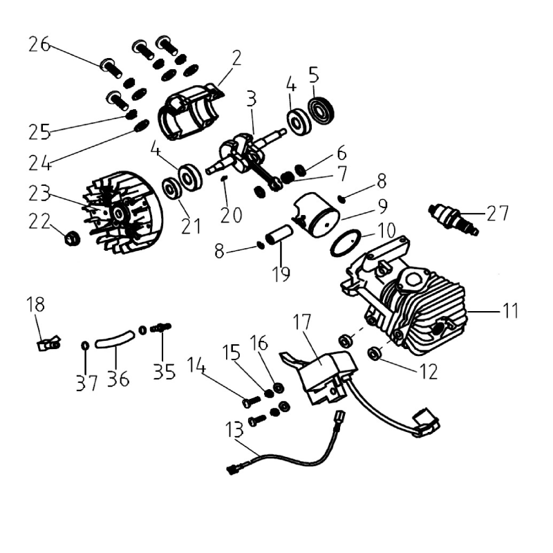 Bobine AGR2640160 ORIGINALE MGF