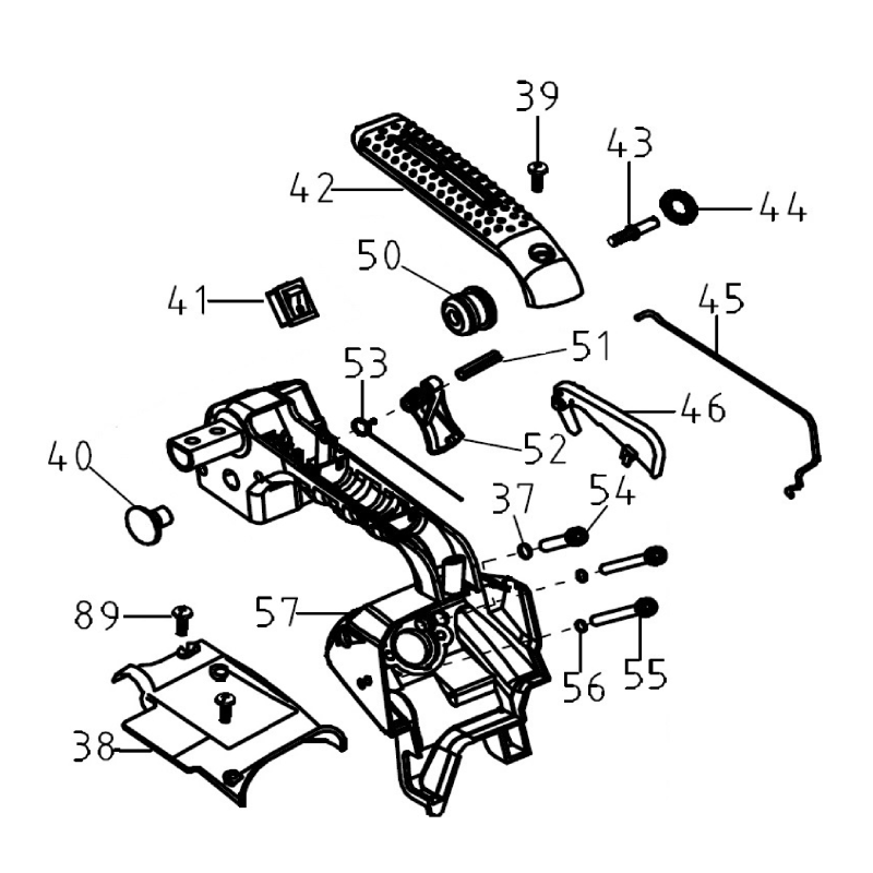MGF ORIGINAL AGR2640440 Beschleunigerstange