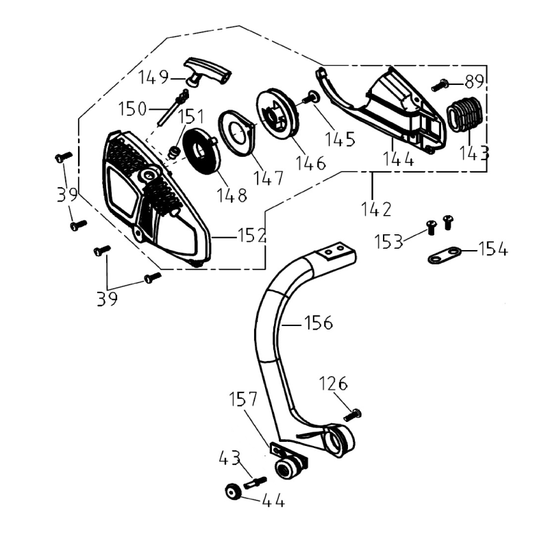 Original MGF AGR2641370 starter