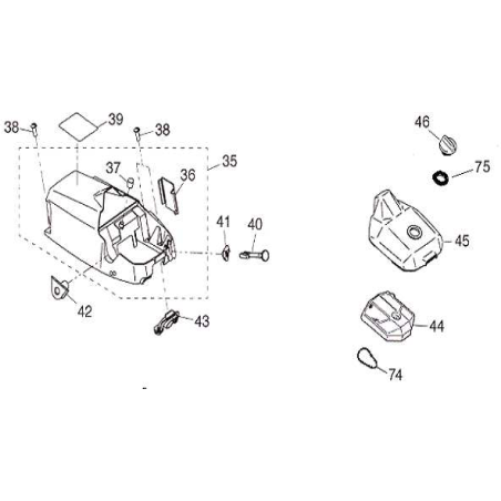 CYLINDER COVER T.V. * . M38 (OLD TYPE) AGR3801835 ORIGINAL MGF | NewgardenParts.com