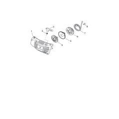 Original MGF AGR3801601 starter crankcase