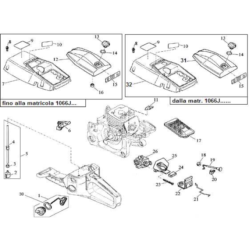 Tubo miscela AGR4504085 ORIGINALE MGF