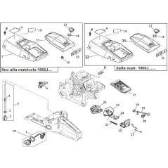 Patin en caoutchouc d'origine MGF AGR4504060