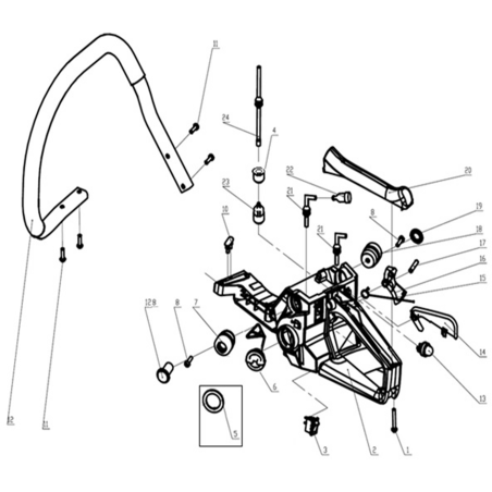 Shock absorber cap AGR4613070 ORIGINAL MGF | NewgardenParts.com