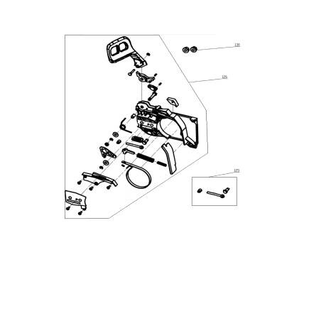 CARTER FRENO CATENA CPL . CS4600/CS5300 AGR4616800 ORIGINALE MGF | NewgardenParts.com