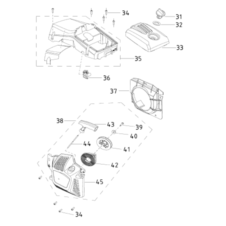Arrancador original MGF AGR5000260 | NewgardenParts.com