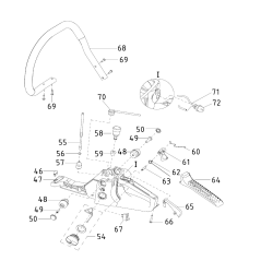 Leva di sicurezza AGR5000510 ORIGINALE MGF