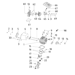 Segment de piston AGR5000710 ORIGINAL MGF
