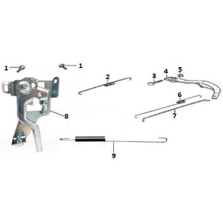 Ressort de régulateur AGR8210380 ORIGINAL MGF | NewgardenParts.com