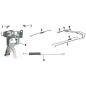 MGF AGR8210350 ORIGINAL Accelerator Return Spring