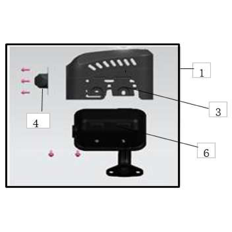 Exhaust terminal AGR8210790 ORIGINAL MGF