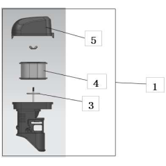Luftfilterabdeckung AGR8210830 ORIGINAL MGF