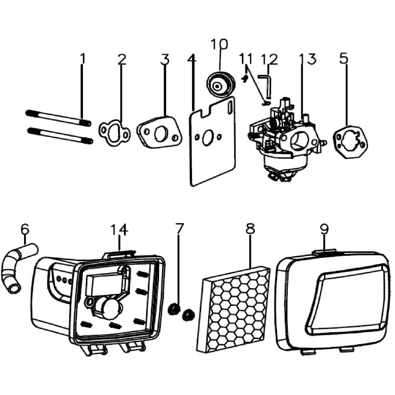 Tube de récupération AGR8205320 ORIGINAL MGF
