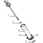 Tubo asta olio AGR8205390 ORIGINALE MGF