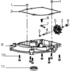 Öldichtung 25x40x7 AGR8200590 ORIGINAL MGF | NewgardenParts.com
