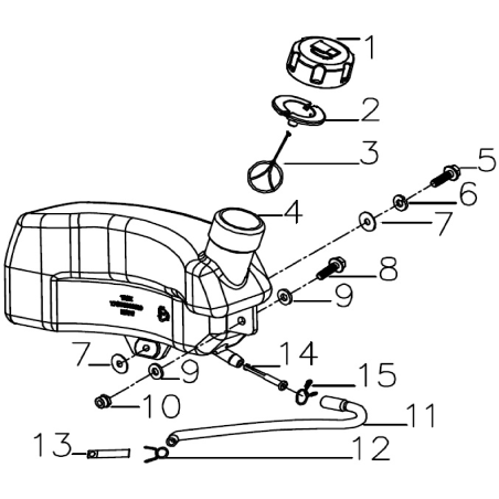 ORIGINAL MGF AGR8205710 tank | NewgardenParts.com