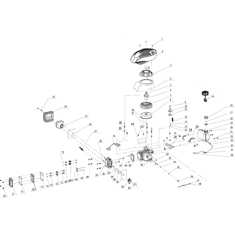 Support de char AGR8015290 ORIGINAL MGF