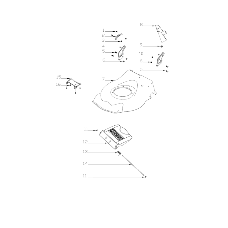 Tappo mulching AGR8200940 ORIGINALE MGF