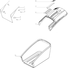 Bastidor de cortacésped ORIGINAL MGF AGR8201610 | NewgardenParts.com