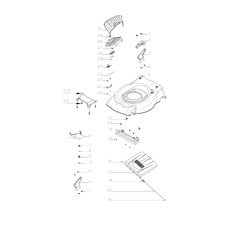 Support de hauteur AGR8201380 ORIGINAL MGF | NewgardenParts.com