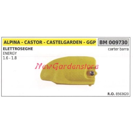 Carter copricatena ALPINA motore elettrosega ENERGY 1.6 1.8 009730 | NewgardenParts.com