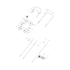 Engine brake cable AGR8201190 ORIGINAL MGF | NewgardenParts.com
