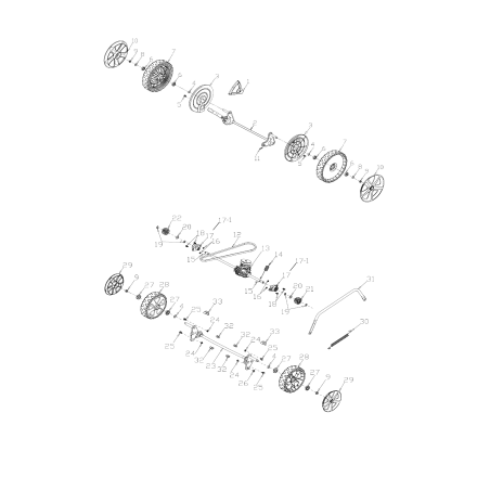 Tapacubos de 11" AGR8201750 ORIGINAL MGF | NewgardenParts.com