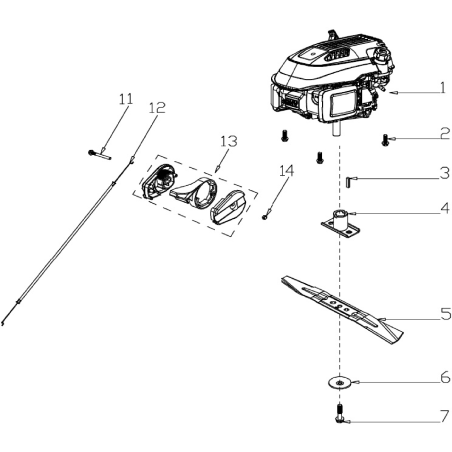 Buje de cuchilla ORIGINAL MGF AGR8203480 | NewgardenParts.com