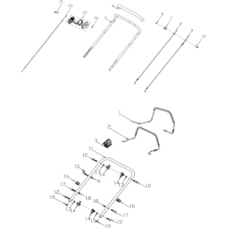 Engine brake cable AGR8203870 ORIGINAL MGF | NewgardenParts.com