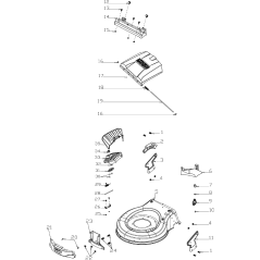 Side exhaust deflector AGR8203810 ORIGINAL MGF | NewgardenParts.com