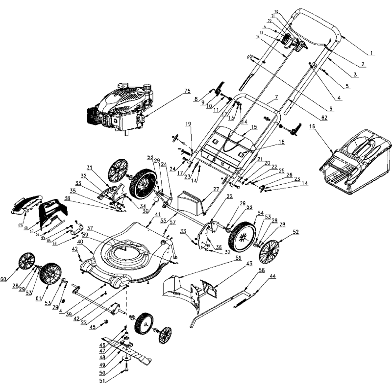 Heckabweiser AGR8000150 ORIGINAL MGF
