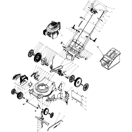 RIGHT JACK. R46SP AGR8000650 ORIGINAL MGF | NewgardenParts.com