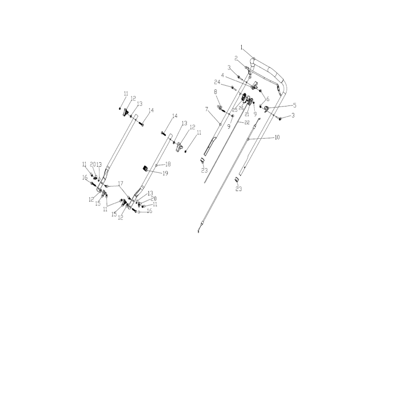 Collier de support de câble MGF AGR8004060 d'origine