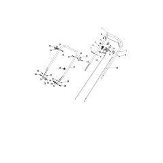 MANUBRIO INFERIORE . R511SP AGR8006040 ORIGINALEMGF