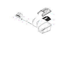 Deflettore posteriore AGR8004200 ORIGINALE MGF