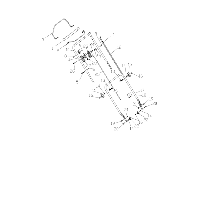 Traction lever AGR8006010 ORIGINAL MGF