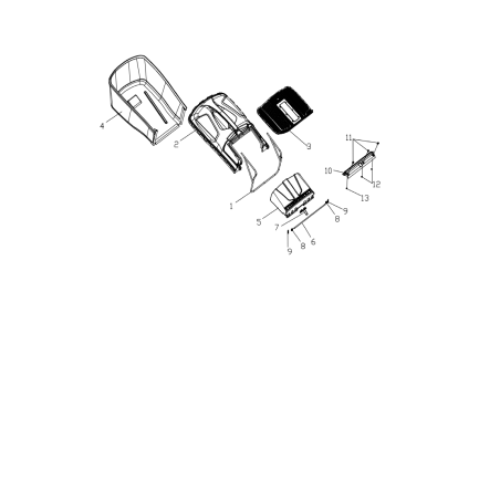 Profil du cache-poussière d'origine MGF AGR8006400 | NewgardenParts.com