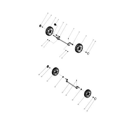 6" Vorderrad AGR8005740 ORIGINAL MGF | NewgardenParts.com