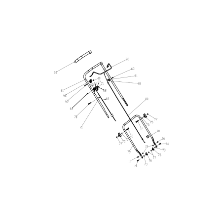 Engine brake cable AGR8007340 ORIGINAL MGF | NewgardenParts.com