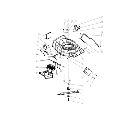 Bouchon de paillis original MGF AGR8007350 | NewgardenParts.com