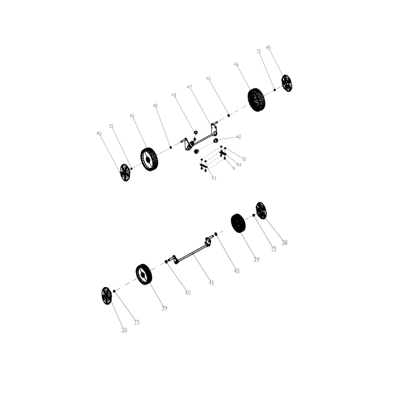 Roue arrière AGR8007320 ORIGINAL MGF