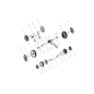 Hinterrad AGR8007400 ORIGINAL MGF