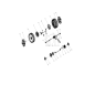 Original MGF AGR8008030 front axle
