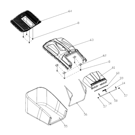 Bolsa ORIGINAL MGF AGR8007540 | NewgardenParts.com
