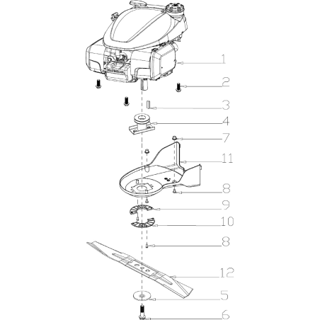 Buje de cuchilla ORIGINAL MGF AGR8206100 | NewgardenParts.com