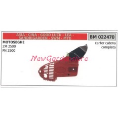 Carter copricatena CINA motore motosega ZM 2500 PN 2500 022470 | NewgardenParts.com