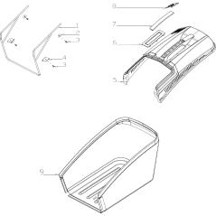 Aletta del cesto pieno Silver AGR8206200 ORIGINALE MGF | NewgardenParts.com