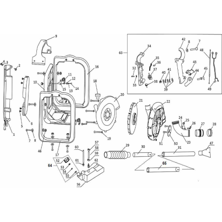 Tubo, soplador recto AGR7002290 ORIGINAL MGF | NewgardenParts.com