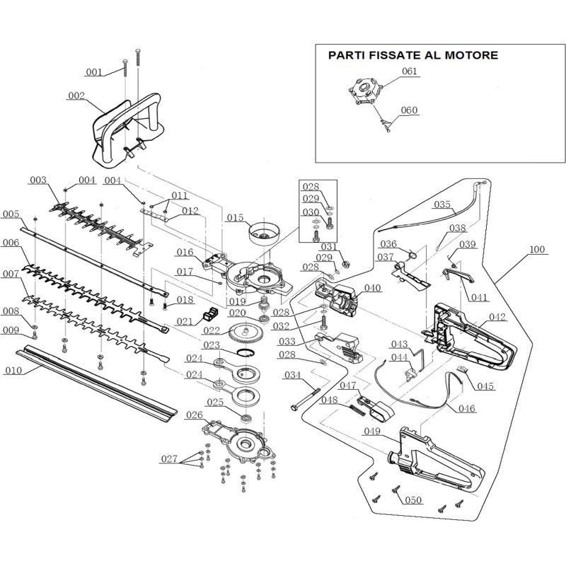 Bloqueo de rotación AGR6100240 ORIGINAL MGF